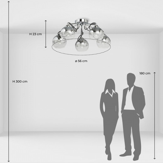 Потолочная люстра De City Вита 220013705