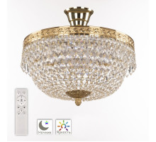 Потолочная люстра Bohemia Ivele Crystal 1901 19011/35IV/LED-DIM G