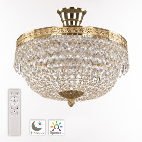 Потолочная люстра Bohemia Ivele Crystal 1901 19011/35IV/LED-DIM G