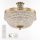 Потолочная люстра Bohemia Ivele Crystal 1901 19011/35IV/LED-DIM G