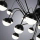 Потолочная люстра Arte Lamp Dexter A3619PL-24BK