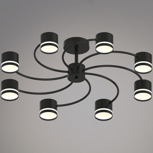 Потолочная люстра 26730-0.3-08 GX53 BK