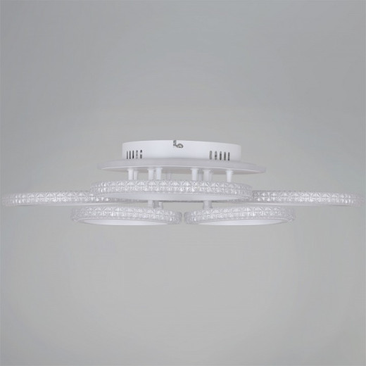 Потолочная люстра 06333-0.3-4+4A WH (RGB)