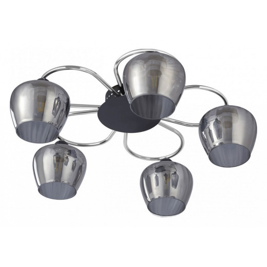 Потолочная люстра Arte Milano AMALFI-321508 321508/5 CR+BK