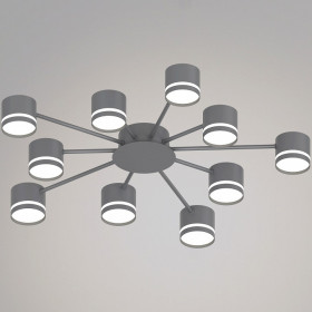 Потолочная люстра 06730-0.3-10 GX53 GREY