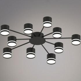 Потолочная люстра 06730-0.3-10 GX53 BK