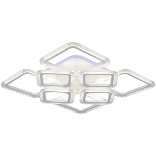 Потолочная люстра 09826-3.3-4+4A WH (RGB)