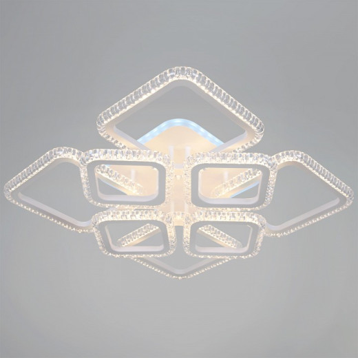 Потолочная люстра  46890-0.3-4+4A WH (RGB)