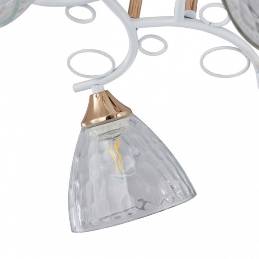 Потолочная люстра Arte Milano AMALFI-321395 321395/5A WH+FG