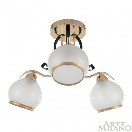 Потолочная люстра Arte Milano AMALFI-323306 323306/3 FG+BK