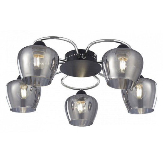 Потолочная люстра Arte Milano AMALFI-321508 321508/5 CR+BK