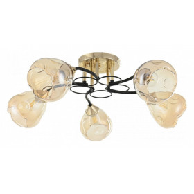 Потолочная люстра Arte Milano AMALFI-324106 324106/5 FG+BK