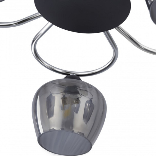 Потолочная люстра Arte Milano AMALFI-321508 321508/5 CR+BK