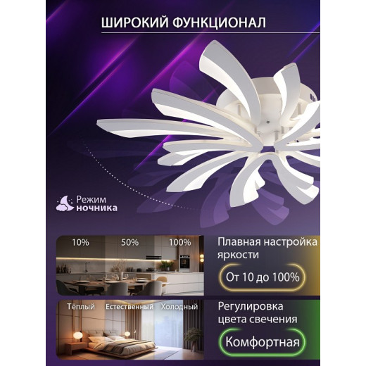 Потолочная люстра Natali Kovaltseva VIO LED LAMPS 81454