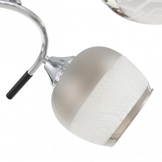 Потолочная люстра Arte Milano AMALFI-325885 325985/3 CR+BK