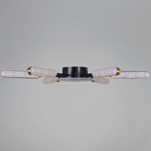 Потолочная люстра  08290-0.3-06 BK+GD