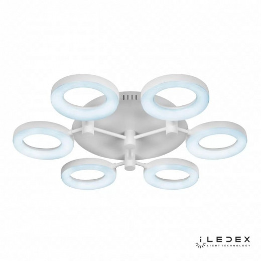 Потолочная люстра iLedex Jomo FS-014-X6-(B) 72W WH