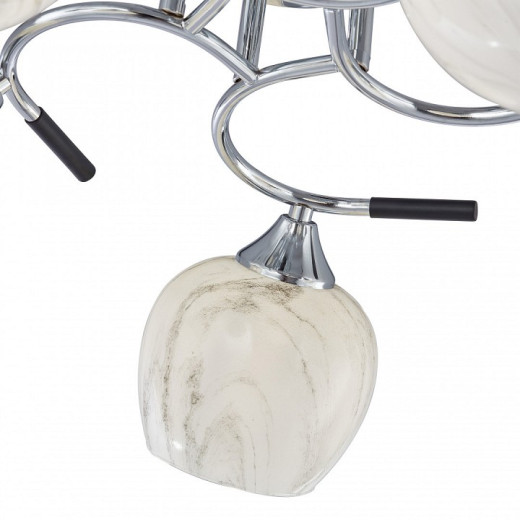 Потолочная люстра Arte Milano AMALFI-327985 327985/3 CR+BK
