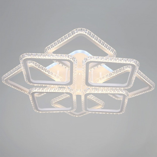 Потолочная люстра  46890-0.3-4+4 WH (RGB)