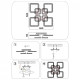 Потолочная люстра Ambrella Light FA FA3921