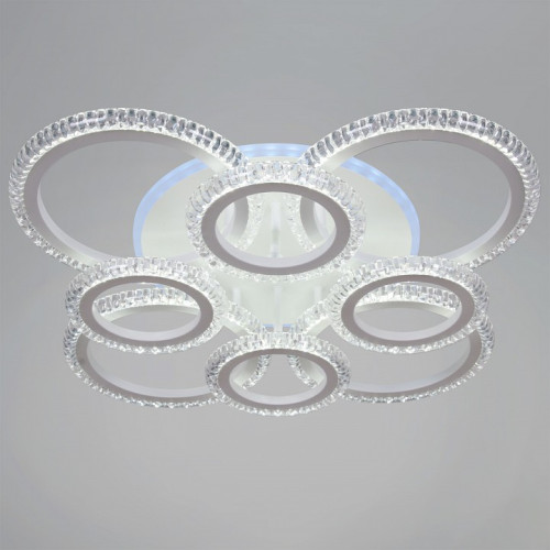 Потолочная люстра 36890-0.3-4+4A WH (RGB)