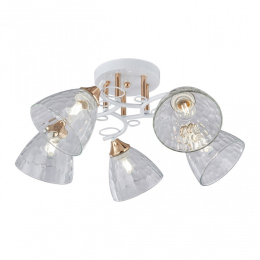 Потолочная люстра Arte Milano AMALFI-321395 321395/5A WH+FG