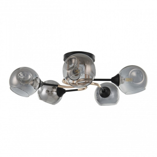 Потолочная люстра Arte Milano AMALFI-328419 328419/5 FG+BK