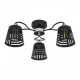 Потолочная люстра Arte Milano AMALFI-328207 328207/3 BK.CR