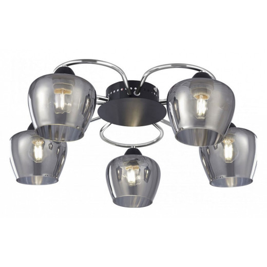 Потолочная люстра Arte Milano AMALFI-321508 321508/5 CR+BK