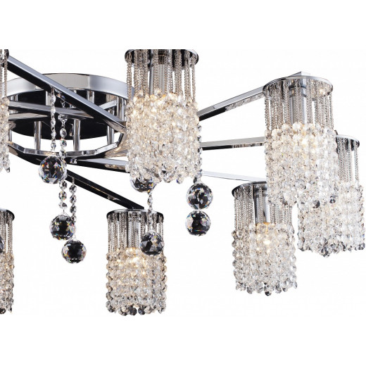 Потолочная люстра Arte Lamp Cascata A3028PL-10CC