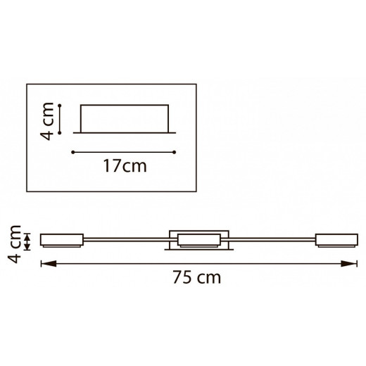 Потолочная люстра Lightstar Fico 740077