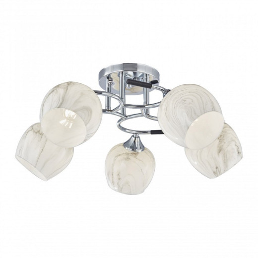 Потолочная люстра Arte Milano AMALFI-327985 327985/5 CR+BK