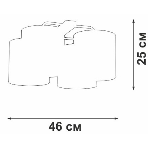 Потолочная люстра Vitaluce V2882 V28820-1/4PL
