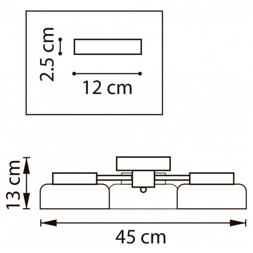 Потолочная люстра Lightstar Fico II 740137