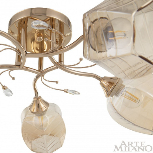 Потолочная люстра Arte Milano AMALFI-328106 328106/5 FG