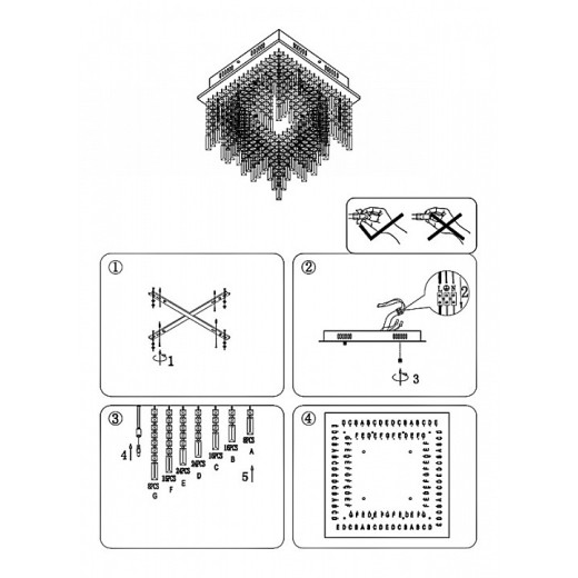 Потолочная люстра Globo Novita 68347-12