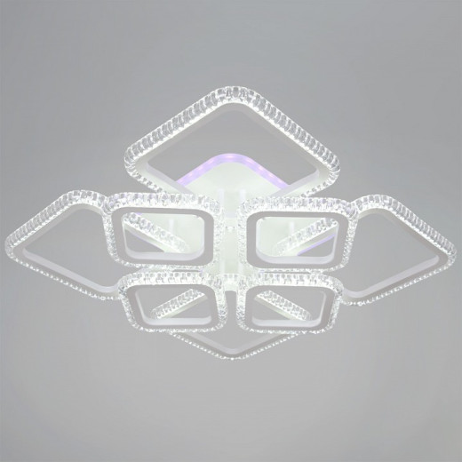 Потолочная люстра  46890-0.3-4+4A WH (RGB)