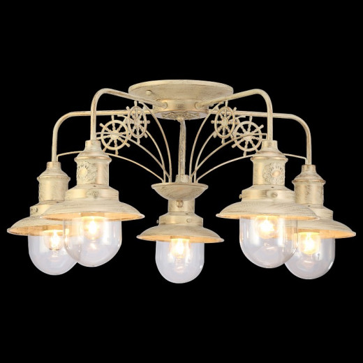 Потолочная люстра Arte Lamp Sailor A4524PL-5WG