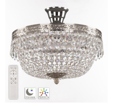 Потолочная люстра Bohemia Ivele Crystal 1901 19011/35IV/LED-DIM Ni