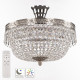 Потолочная люстра Bohemia Ivele Crystal 1901 19011/35IV/LED-DIM Ni