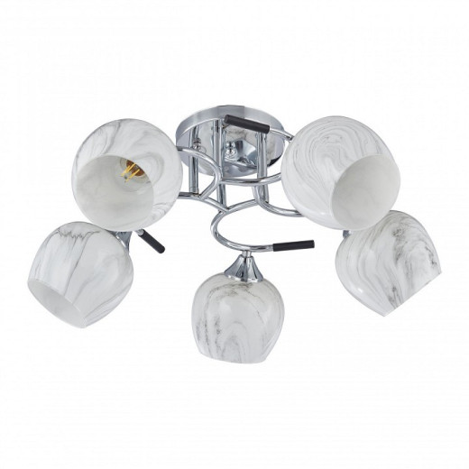 Потолочная люстра Arte Milano AMALFI-327985 327985/5 CR+BK