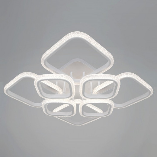 Потолочная люстра 06335-0.3-4+4A WH (RGB)