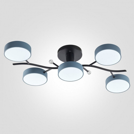 Потолочная люстра Arte Milano Ferrara 256606/5 Bk/Gr
