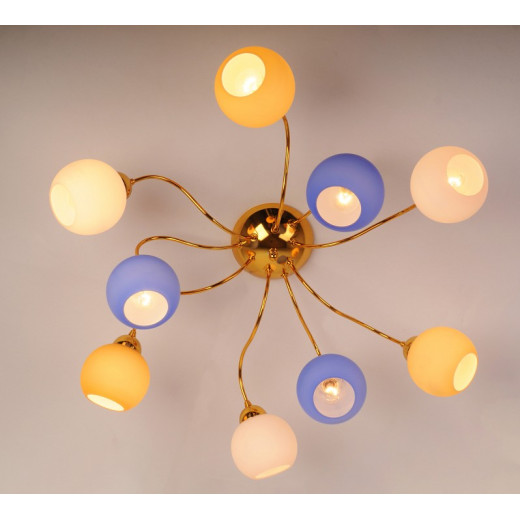 Потолочная люстра Doge Luce 111 350PL9GO-MIX