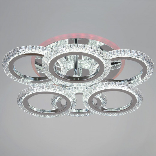 Потолочная люстра 09863-0.3-3+3 CR (RGB)