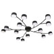 Потолочная люстра Escada FLUXEN 120009/15C Black
