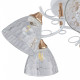 Потолочная люстра Arte Milano AMALFI-321395 321395/3A WH+FG