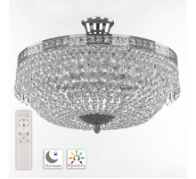 Потолочная люстра Bohemia Ivele Crystal 1901 19011/45IV/LED-DIM Ni