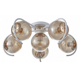 Потолочная люстра Arte Milano AMALFI-326208 326208/5+1 WH+FG
