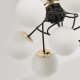 Потолочная люстра Arte Milano Neapolis-76408 276408/6+1 BK/GD